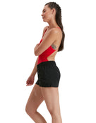 Speedo - Womens Essential Watershort - Model Side / Watershort Side - Black