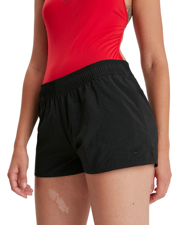 Speedo - Womens Essential Watershort Black - Product Front