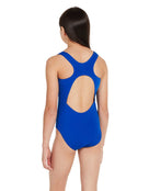 Zoggs - Girls Cottesloe Sportsback Swimsuit - Back - Royal