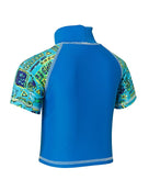 Zoggs - Toddlers Boys Sun Protection Top - Blue - Back