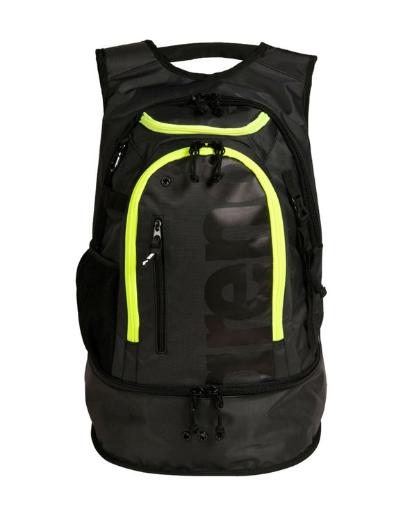 Arena - Fastpack 3 Swimming Bag - Smoke/Yellow - Product Only Front