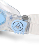 Aqua Sphere - Kayenne Small Fit Swim Goggles - Glitter/Blue/Blue Lens - Close Up