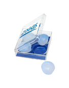 Zoggs - Silicone Swimming Ear Plugs - Clear - Blue Logo