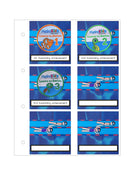 My Proud Moments - Badge Holder Extra Page - Swimmers