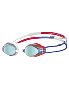 Arena - Tracks Kids Mirror Swimming Goggle - Gold/Blue/Red - Product Only Front/Side