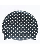 Adult Silicone Swimming Cap - Polka Dot