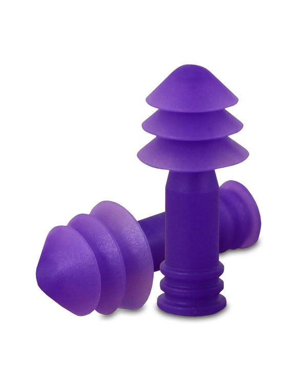 Mack's -Aqua Block Ear Plugs - 2 Pairs - Purple - Product