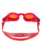 Aquafeel Junior Ergonomic Swim Goggles - Red - Product Back