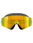 Aquasphere - Defy. Ultra Swim Mask - Titanium Mirrored Lens - Black/Indigo Yellow - Product Front