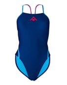 Aquasphere - Essential Diamond Back Swimsuit - Navy/Pink - Product Front