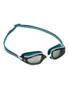 Aquasphere - Fastlane Goggles - Tinted Lens - Petrol Blue - Product Side/Front