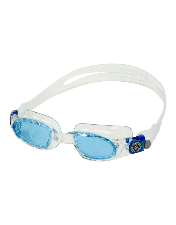 Aquasphere - Mako Swim Goggles - Tinted Lens - Transparent/Blue - Front/Left Side