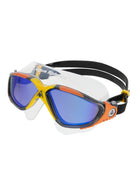Aquasphere - Vista Goggle - Mirrored Lens - Dark Grey/Orange - Product Front/Side
