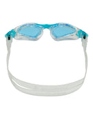 Aquasphere - Kayenne Junior Goggles - Tinted Lens - Transparent/Aqua Blue - Back