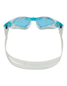 Aquasphere - Kayenne Junior Goggles - Tinted Lens - Transparent/Aqua Blue - Back