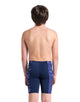 Arena - Boys Escape Swim Jammer - Navy/Team - Model Front