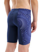 Arena - Boys Fireflow Swim Jammer - Navy/Ream Navy - Model Back/Side