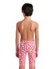 Arena - Limited Edition Boys Powerskin ST NEXT Jammer - Leopard Skin Geranium - Model Front