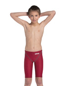 Arena - Boys Powerskin ST NEXT Jammer - Deep Red - Model Front