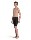 Arena - Boys Powerskin ST NEXT Jammer - Black - Model Front Full Body