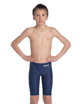 Arena - Boys Powerskin ST NEXT Jammer - Navy - Model Front