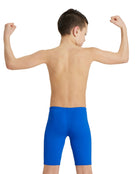 Arena - Boys Team Solid Swim Jammer - Royal/White - Model Back