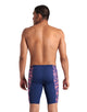 Arena - Escape Swim Jammer - Navy/Team Red - Model Front