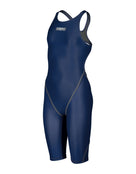 Arena - Girls Powerskin ST NEXT Open Back - Navy - Product Front
