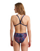 Arena - Kikko Pro Challenge Back Swimsuit - Navy/Multi - Model Front