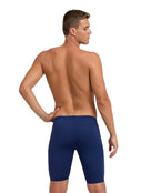 Arena - Mens Kikko Pro Graphic Print Swim Jammer - Navy/Green - Model Back