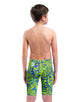 Arena - Limited Edition Boys Powerskin ST NEXT Jammer - Snake Green - Model Front