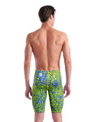Arena - Limited Edition Powerskin ST NEXT Jammer - Snake Green - Model Back