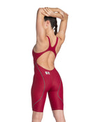 Arena - Powerskin ST NEXT Open Back - Deep Red - Model back