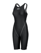 Arena - Womens Powerskin ST NEXT Open Back - Black - Product Front
