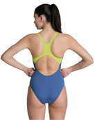 Pro Back Graphic Swimsuit - Blue/Green