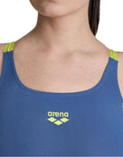 Pro Back Graphic Swimsuit - Blue/Green