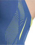 Pro Back Graphic Swimsuit - Blue/Green