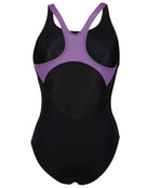 Arena-women-swimsuit-new-graphic-swim-pro-black-lavanda-back