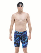 TYR - Arterx Durafast Elite Allover Swim Jammer - Blue - Model Front