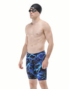 TYR - Arterx Durafast Elite Allover Swim Jammer - Blue - Model Side