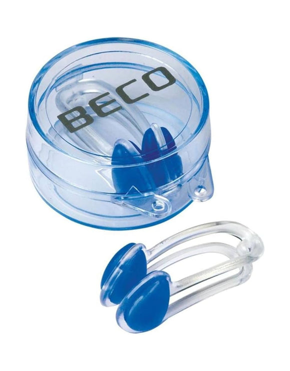 Beco - Basic Nose Clip - Blue - Product & Storage Box