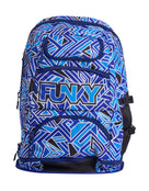 Funky Trunks - Blue Bits Elite Squad 36L Backpack - Blue - Product Front