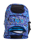 Funky Trunks - Blue Bits Elite Squad 36L Backpack - Blue - Product Front Pocket