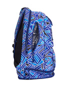 Funky Trunks - Blue Bits Elite Squad 36L Backpack - Blue - Product Side Pocket