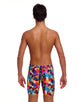 Funky Trunks - Boys Broken Blox Swim Training Jammers - Multi - Model Front