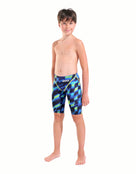 Arena - Boys Limited Edition Powerskin ST Next Jammer - Aqua Gleam - Model Front Full Body