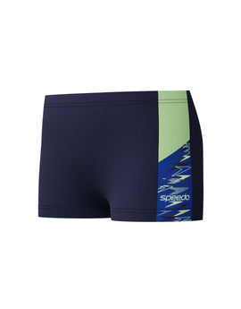 Speedo - Boys Dive Aquashort - Navy/Green - Product Front
