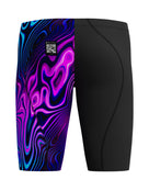 Speedo - Boys Fastskin LZR Ignite Swim Jammer - Black/Purple/Blue - Product Back