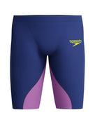Speedo - Boys Fastskin LZR Ignite Swim Jammer - Navy/Purple - Product Front