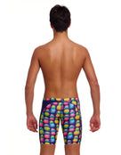 Funky Trunks - Boys Pine Gap Swim Training Jammers - Multi - Model Back